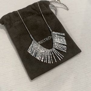 gorjana designer sterling silver fan necklace